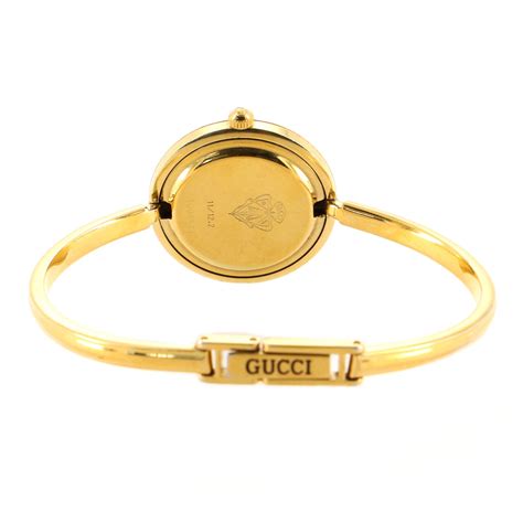 gucci watch ladies bangle|gucci watch changeable bezels.